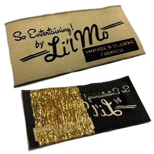 Etiqueta Tejida de Poliéster Impresa Personalizada, 3 x 7 Pulgadas, Tejido Satinado, Rectangular, Blanca, para Ropa - Product Image 6