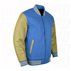 Latest Design Premium Quality Mens Waterproof Spring Varsity Jacket Pockets Lightweight Breathable Modern Casual Outdoor Wear - Product Image 1