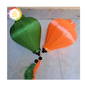 Silk Lanterns Waterproof Bamboo Silk Lanterns Decorative Lights For Balcony Garden Vietnam Silk Lanterns - Product Image 4