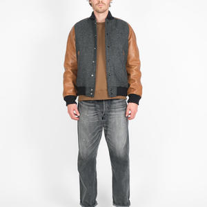 Nouvelle veste varsity pour homme, style baseball, coupe classique et confortable, vêtement de mode pour l'extérieur - Product Image 2