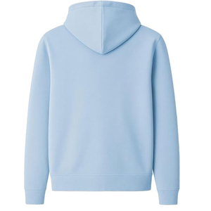 Sweat-shirts à capuche zippés épais pour hommes, fermeture éclair bidirectionnelle, coupe oversize, unis, personnalisables avec OEM - Product Image 2