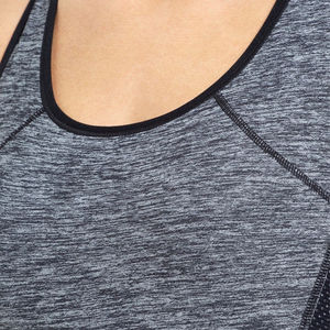 Soutien-gorge de sport complet pour femme en broderie chenille personnalisée, compression douce avec coussinets amovibles, grande taille et léger, logo frontal - Product Image 6