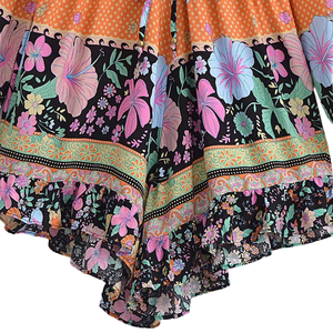 ชุดจั๊มสูทลายดอกไม้สำหรับผู้หญิงแฟชั่น - Product Image 3