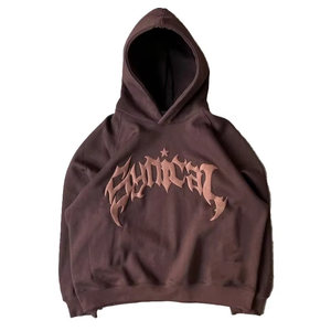 High Quality DIY Custom 3D Puff Printing Logo <b>Pullover</b> USA Size 100% Cotton Plain DTG Print <b>Men's</b> Sweatshirt Hoodies - Product Image 4