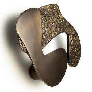 Escultura Abstracta de Alta Gama en Latón y Aluminio, Arte Decorativo en Metal, Estatua Decorativa para Hotel, Figura Metálica para Decoración de Mesa del Hogar - Product Image 2