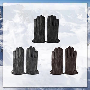 Guantes de cuero de moda con tacto ultra suave, último diseño, costuras de alta calidad, producto transpirable, guantes de cuero de moda para hombre. - Product Image 6