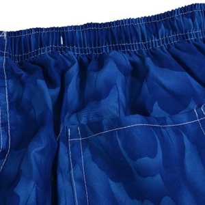<b>Men's</b> Blue Floral Print Board Shorts Quick Dry Elastic Waist Casual Swim <b>Trunks</b> with Pockets - Product Image 5