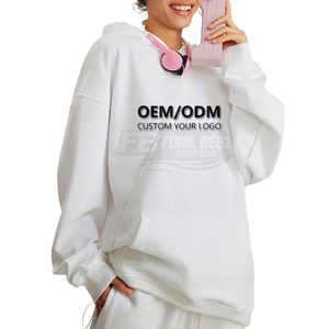 Customized Heavy Thickened Winter Front Logo <b>Pullover</b> <b>Mens</b> Hoodie High Street Solid Color Casual Plus Size <b>Men's</b> Hoodies OEM - Product Image 5