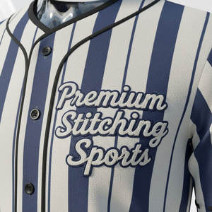 Ensembles d'uniformes de baseball américains décontractés pour jeunes et adolescents, personnalisables par sublimation - Product Image 4