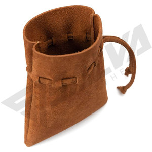 Custom Embossed Luxury PU Leather & leather <b>Drawstring</b> <b>Pouch</b> Bag for Glasses Dice Camera Watch & Jewellery custom Material - Product Image 5