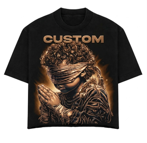 T-shirt imprimé en coton tendance avec graphisme personnalisé, style vintage, manches courtes, 100% coton, qualité supérieure, unisexe - Product Image 1