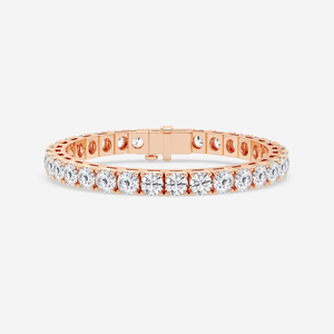 Pulsera de tenis de 20 CTW con diamantes redondos cultivados en laboratorio, de cuatro puntas, de 7.5 pulgadas, pulsera clásica de diamantes en línea, joyería elegante para mujer - Product Image 2