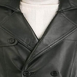เสื้อโค้ทหนังยาวราคาส่ง ดีไซน์ใหม่ คุณภาพสูง แฟชั่นเสื้อโค้ทหนังยาวสำหรับขายออนไลน์ - Product Image 6