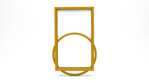 Espejo de Pared Minimalista con Marco Metálico y Pantalla LED, Grosor Personalizable - Instalación Artística Decorativa - Product Image 2