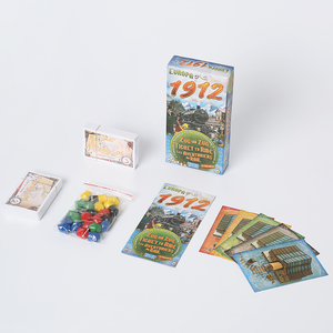Emballage personnalisé, jeu de société personnalisé pour adultes et enfants, fête, OEM/ODM, jeu de cartes, jeux de société personnalisés, coins arrondis, forme personnalisée - Product Image 1