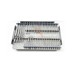 Kit d'instruments d'extraction de vis chirurgicales orthopédiques de haute qualité certifié CE en acier inoxydable de classe I, 56 pièces, par Blush Surgical - Product Image 5
