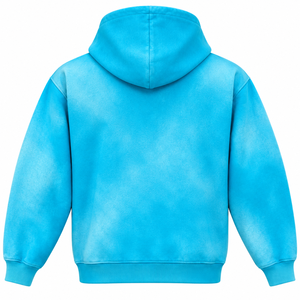 Sudadera con capucha y cremallera de felpa francesa con pedrería gótica para hombre, oversize, negra, con estampado brillante, de secado rápido, estilo urbano para otoño - Product Image 6
