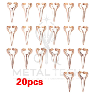 Fashion Rose Gold Hair <b>Braid</b> Rings Metal Hair Cuff Clips for Dreadlocks <b>Braids</b> Twist Hair Styling <b>Accessories</b> Wholesale Supplier - Product Image 5