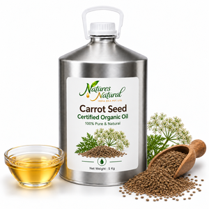 <b>Carrot</b> Seed Certified Organic Cold Pressed 100% Pure Essential <b>Oil</b> Aromatherapy <b>Oil</b> Wholesale Bulk Supplier Exporter - Product Image 4