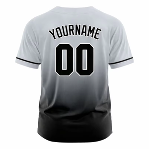 Maillot de baseball américain personnalisé de haute qualité |   T-shirt de sport imprimé par sublimation |   Fournisseur d'uniformes d'équipe avec nom et numéro - Product Image 3