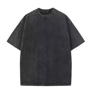เสื้อยืดคอกลมของผู้ชายผ้าฝ้าย100% ซักกรดระบายอากาศได้ดีแบบลำลองฮิปฮอปแบบเป็นทางการกำลังมาแรง - Product Image 4