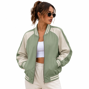 Blousons Bomber Respirants Personnalisés pour Femmes : Design Tendance pour Tenues Décontractées Modernes et Usage Quotidien - Product Image 1