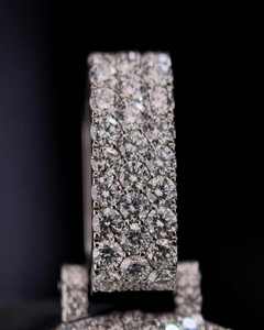 จี้ห้อยคอประดับเพชรโมอิสซาไนต์แบบกำหนดเอง เงินแท้ S925 ชุบทอง สไตล์ฮิปฮอป สำหรับผู้ชายและผู้หญิง - Product Image 3