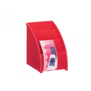 Supporto per telecomando TV rosso con praticità e stile - Product Image 1
