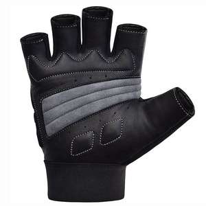 High Performance Half Finger Gym Gloves for Men Women Leather Nylon Palm Protection Wrist Support for Weight Lifting Training - Product Image 3