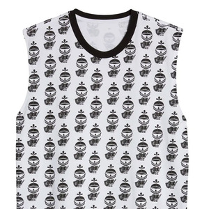 Nouveauté : T-shirt sans manches de bonne qualité, col rond, tailles personnalisées, en vente - Product Image 5