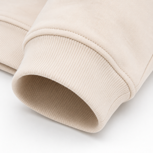Sudadera con Capucha Beige para Niñas, Sudadera Informal con Capucha para Niños, Sudadera de Forro Polar de Manga Larga, Sudadera de Color Sólido, Ropa de Moda Infantil - Product Image 3