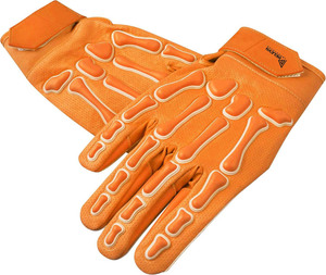 Gants de gardien de but en caoutchouc avec protection des doigts et du pouce, fermeture auto-agrippante, imperméables, prix bas - Product Image 3