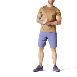 Camiseta de Manga Corta para Hombre, Corte Ajustado, Cuello Redondo, Tejido de Poliéster Transpirable, Ropa Casual - Product Image 2