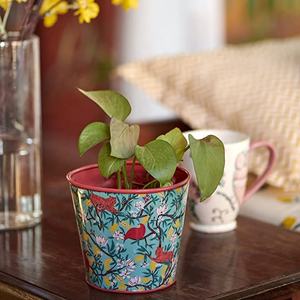 Jardinière en métal imprimé pour décoration extérieure intérieure de jardin de balcon de ferme et entièrement personnalisée - Product Image 5