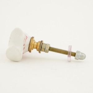 Boutons de tiroir en céramique blanche de qualité supérieure faits à la main, poignées de commode, poignées de porte d'armoire, poignées de placard de cuisine, faciles à utiliser - Product Image 2
