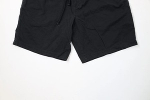 Streetwear Men Faded Blank Above Knee Shorts <b>Black</b> Cotton Soft Made Acid Wash Effect Drawstring Waist Sports Style Professional - Product Image 3