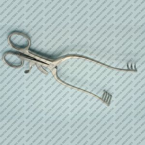 Retractor Weitlaner Reutilizable de Grado OR con 3×4 Puntas Afiladas, Retractor Quirúrgico, Instrumentos Quirúrgicos Ortopédicos - Product Image 6