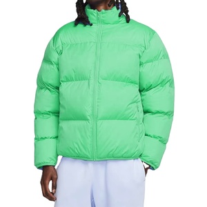 2025 Men's <b>Winter</b> Windproof Puffer <b>Jacket</b> High Quality Down Material <b>Waterproof</b> and Warm Customizable Rainbow Spray Design - Product Image 6