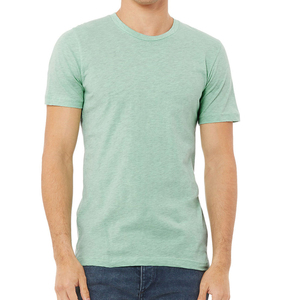 เสื้อยืดผู้ชายสุดเท่ ผลิตจากผ้าฝ้ายผสมที่ระบายอากาศได้ดี แขนสั้น เนื้อผ้านุ่ม สวมใส่สบาย เหมาะสำหรับสตรีทแวร์และกิจกรรมกลางแจ้งในฤดูร้อน - Product Image 1