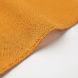 Women Solid Color Chiffon Hijab Breathable Daily Wear Islamic Scarf Shawl - Product Image 6