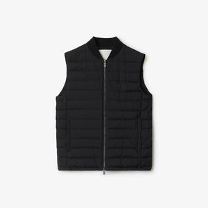 Gilet matelassé chaud pour homme 100% haute qualité, coupe-vent d'hiver, vêtement d'extérieur streetwear décontracté sans manches OEM - Product Image 1