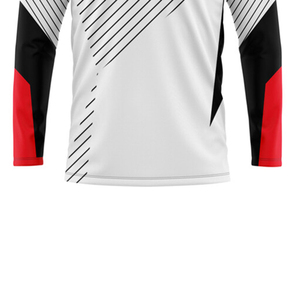 <b>Men's</b> Sporty Long Sleeve Geometric Print <b>Shirt</b> Quick Dry Polyester Casual Wear Summer Full Sleeve <b>Collarless</b> - Product Image 3