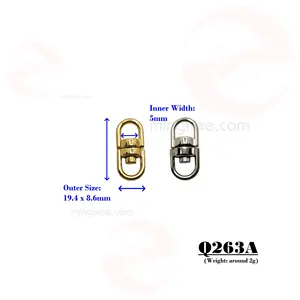 Zilveren En Goudkleurige Platte Slip Sleutelhanger Ring Voor Sleutelringen En Argollas Para Link Sleutelhanger Connectorring