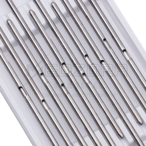 Aguja manual de acero veterinaria para vacas lecheras, para inyección en mastitis, con sistema Luer Lock, de alta calidad, clase II, para uso quirúrgico. - Product Image 2