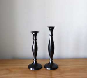 <b>Black</b> Candle Stand for Indoor Dining Living Room Home Decor Candle Holder Metal Pillar <b>Candelabra</b> for Outdoor Wedding Party - Product Image 4