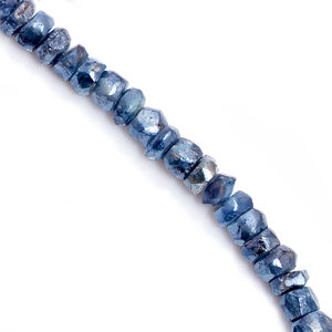 Natural Kyanite Strand Necklace 925 Sterling Silver Handmade Gemstone Jewelry Trendy High Quality Unique Design Women's Fashion - Product Image 3