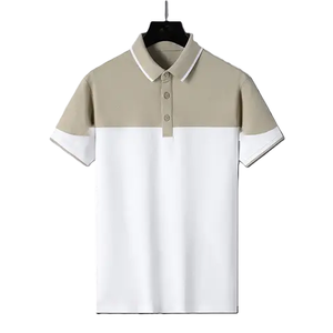 Chemise décontractée pour homme 100 % coton, unie, à manches courtes, tissée, respirante, boutonnée sur le devant, coupe classique - Product Image 4