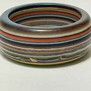 Pulsera de joyería de moda de resina de ángulo hecha a mano de alta calidad para mujer, hebra de Color DE MARCA DE LA India, artesanía de resina - Product Image 2