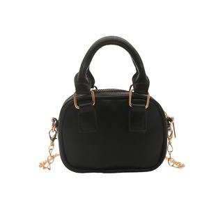 Fashionable Minimalist Women's Designer Lightweight <b>Bowling</b> Bag Mini Small Bag with Chain Shoulder Strap Crossbody - Product Image 6