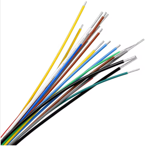 Stranded Silver Plated Copper Electrical Wire 12V/24V Rated <b>PTFE</b> Insulated Shape IP40 AWG 26/7/34 Electronics Instrumentation - Product Image 3